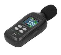 Cocoarm TDC801 Sonomètre Testeur de Bruit en PVC 35 DB à 135 DB Écran LCD Couleur à 4 Chiffres Décibelmètre Portable pour la Mesure du Bruit en atelier de Bureau à Domicile