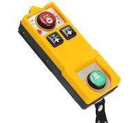 Cocoarm Télécommande de Grue, Contrôleur de Levage ABS, 2 Interrupteurs à clé IP68, 800 MHz, Portée de 100 M, pour Ponts Roulants, Monorail, Grues à Chaîne et Pompes à Béton, Opérateurs de Camions