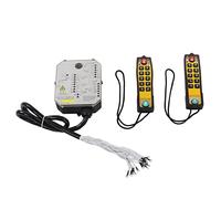 Cocoarm Télécommande de Grue sans Fil, Télécommande Industrielle de Grue de Levage ABS YU 10D avec Indicateur d'alimentation LED, Résistant à l'eau Anti-chute, pour les Opérateurs de Levage de à