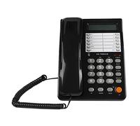 Cocoarm Téléphone Fixe avec Fil Téléphone de Bureau avec DTMF FSK Double Mode 16 Sonneries Historique des Appels Affichage LCD pour Maison Bureau Mur Bureau