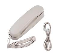 Cocoarm Téléphone Hôtel sans Afficheur Appel Compact Fixation Murale | Boîtier ABS, Utilisation Chambre D'amis, Placement sur Bureau, Fixation Murale, alimenté par Ligne, Compatible Téléphone