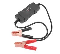 Cocoarm Testeur de Batterie de Voiture, Testeur de Charge de Batterie Bluetooth ABS 6 V à 18 V pour Batteries 12, Tests dans le Véhicule et Hors Véhicule, Moniteur de Démarrage de Charge pour les