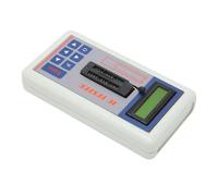 Cocoarm Testeur de Circuit intégré, Modes Automatiques 5V 3.3V | Compteur IC à transistor multifonction, plus de 1300 modèles de puces, plus de 420 modèles de transistors, couverture 24