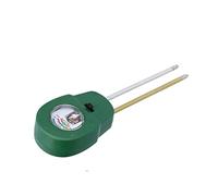 Cocoarm Testeur de Sol 3 en 1 en Fer ABS avec Double Aiguilles, PH Réglable, humidité, fertilité, Grand Cadran pour Jardin, Serre, Pelouse, Ferme, Plantes en Pot