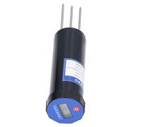 Cocoarm Testeur de Température du Sol, Testeur Rapide d'humidité du Sol à Sonde en Acier Inoxydable avec écran LCD, 0 à 10 000 Us Cm, Réponse 1 S, pour les Utilisateurs de Serres, de Jardins, de
