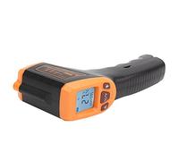 Cocoarm Thermomètre Infrarouge Industriel, Pistolet de Température de -50 à 600°C, avec écran LCD, pour Usage Professionnel (ORANGE)