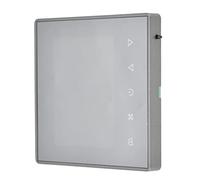 Cocoarm Thermostat Numérique LCD, Contrôleur de Température de Climatisation à écran Tactile, Capteur PC ABS, AC180 à 260 V, Contrôle de 41 à 95 Degrés F, pour Maison, Hôtel, Restaurant (Gray)