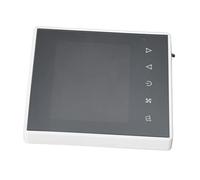 Cocoarm Thermostat Numérique LCD, Contrôleur de Température de Climatisation à écran Tactile, Capteur PC ABS, AC180 à 260 V, Contrôle de 41 à 95 Degrés F, pour Maison, Hôtel, Restaurant (White)