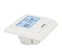 Cocoarm Thermostat Régulateur de Température Mural pour Chauffage de l'eau au Sol AC180 à 230 V PC ABS Capteur 32 à 176 Degrés F écran LCD pour Salon Chambre à Coucher Hall