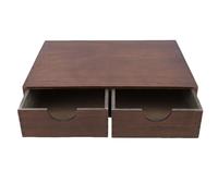 Cocoarm Tiroir à Capsules pour Dosettes de café en Bois Composite, Support pour Capsules de café, 39 X 28,5 X 8,5 Cm, Boîte de Rangement pour Tiroir, Support pour Cafetière, Comptoir de Cuisine, thé,
