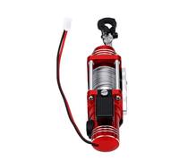 Cocoarm Treuil pour Voiture RC, Pièce de Mise à Niveau en Alliage | Accessoire de Récupération simulé, Structure Métallique Robuste pour Mise à Niveau de Crawler, Engrenage Fluide et
