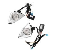 Cocoarm Tweeter Audio de Voiture 64 Couleurs, Tweeter Rotatif 4D en Acier Inoxydable ABS PC avec éclairage Ambiant LED, sans Câblage ni Codage, pour Classe S W222 Facelift 2018 2020