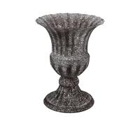 Cocoarm Vase Funéraire en Fer pour Cimetière Tombe, (16W6106MK-1)