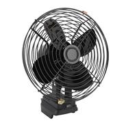 Cocoarm Ventilateur de Chantier sans Fil 35 W, Ventilateur de Sol Portable 4 000 Tr/min, 8 Pouces, Polyvalent et Pratique, alimenté par Batterie Rechargeable avec Port USB pour le Refroidissement