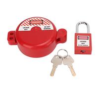 Cocoarm Verrouillage de la Soupape de Lock-out, Verrouillage de la Soupape de Porte avec des Cadenas de sécurité Impact à la Chaleur Rebelle, Verrouillage du Cylindre à Gaz pour Robinet