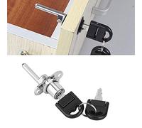 Cocoarm Verrouillage de l'armoire 2PCS avec Clés, Verrouillage de Piston en Alliage en Zinc pour les Tiroirs et les Armoires, une Installation Facile avec une sécurité Améliorée pour la Maison et