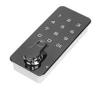 Cocoarm Verrouillage électronique par Mot de Passe, Verrouillage d'armoire à écran Tactile ABS, Code à 4 à 15 Chiffres, Déverrouillage par Carte ou Mot de Passe, Modes Fixes et Publics pour