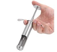 Cocoarm Vide-fruits en Acier Inoxydable, Utilisation Effort Seule Main pour Aubépine de Raisin d'olive Cerise, Outil de Cuisine Facile à Nettoyer 7,1 Pouces