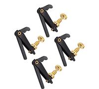 Cocoarm Violon Fine Tuner Set pour 3/4 4/4 Acoustique Électrique | Réglage fin de précision pour cordes, mécanisme en métal robuste, pièce de remplacement idéale