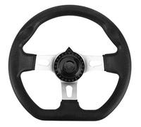 Cocoarm Volant de 270 Mm, Accessoire de Kart en Aluminium ABS, Confort Ergonomique et Installation Facile pour les Courses de Karting