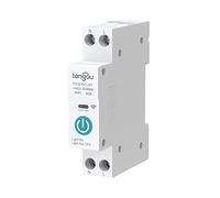 Cocoarm Wifi Disjoncteur PA66 Disjoncteur Intelligent 90V à 240V APP TéléCommande Minuterie Compte à Rebours Boucle Commande Vocale pour Équipement d'éclairage de Maison Intelligente (40A)
