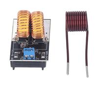 Cocoarm ZVS Carte Pilote Module de Chauffage Basse Tension DC 5 V à 12 V 120 W Module Pilote de Chauffage par Induction pour la des Métaux Or Argent Cuivre Aluminium avec Uniforme Rapide