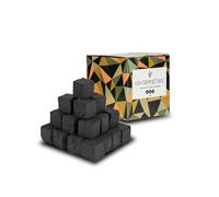 Cocobration Charbon Naturel 1 kg pour Chicha - Cubes 26 mm | Haute Performance | Longue Durée | sans Odeur ni Goût | Idéal pour Foyer Classique ou Kaloud