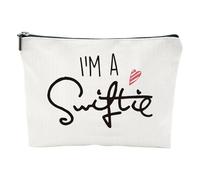 CoCoCherry Trousse de maquillage pour amateurs de musique, cadeau pour fans de chanteur, « You are Braver Stronger Smarter Than You Think », pochette de maquillage à fermeture éclair pour femmes et