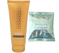 COCOCHOCO GOLD Professional Or Premium Kératine Cheveux Traitement 100 ml + Shampooing clarifiant 50 ml