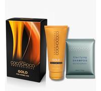 Cocochoco Professional Gold 100ml traitement à la kératine + 30ml shampooing clarifiant Nanobeauty BKT pour tous types de cheveux