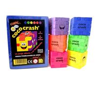 COCOCRASH - Set de 6 puzzles cube en caoutchouc EVA, 6 niveaux de difficulté, jeu d'ingéniosité et de défi mental