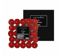 Cocodor Bougies Chauffe-Plat Parfumée/Cerise Noire(Black Cherry) / 100 pièces / 4-5 heures de combustion/Bougies à thé, Petites Décoratives Parfumée Bougies, Saint Valentin Décoration