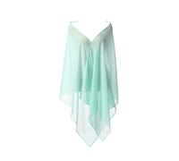 CoCogirls Étole, châle en mousseline, accessoire d’habillement, différentes couleurs, s’assortit à toute robe de mariée ou robe du soir, pour mariage, soirée, gala, réception - - Taille unique