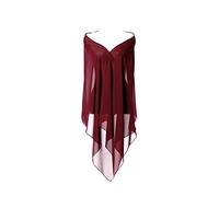 CoCogirls Étole, châle en mousseline, accessoire d’habillement, différentes couleurs, s’assortit à toute robe de mariée ou robe du soir, pour mariage, soirée, gala, réception - - Taille unique