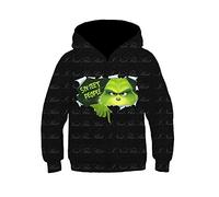 CoCokahu Sweat à capuche pour enfant Imprimé 3D Unisexe Pour Halloween Noël