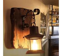 COCOL Applique Murale Rétro Applique Murale Couloir En Bois Massif E27 Sculptée À La Main Lampe D'éclairage De Café Système D'éclairage De Bar De Restaurant Lampe À Économie D'énergie,A