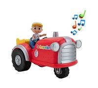 CoComelon CMW0038 Tracteur Mitsing avec Son et Figurine JJ Exclusive pour Enfants à partir de 2 Ans