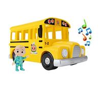 CoComelon CMW0137 Bus de Mitsing avec Musique et JJ, Version Officielle en Langue Allemande, pour Enfants à partir de 2 Ans, Jaune