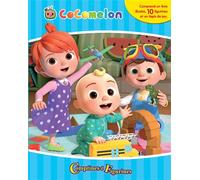 Cocomelon Comptines et Figurines - Livre illustré, 10 figurines, tapis de jeu