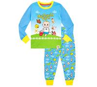 CoComelon Ensemble De Pyjamas Garçon Bien Ajusté Bleu 2-3 Ans