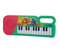 CoComelon First Act Clavier musical 23 touches Musique et chansons ABC pré-enregistrées, jouets musicaux éducatifs, poignée Carry N' Go
