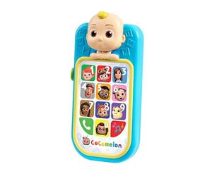 Cocomelon JJ's 96114 Mon Premier téléphone Bleu H 19,1 cm x l 11,4 cm x P 3,9 cm