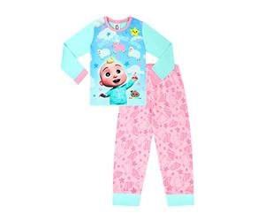 CoComelon Pyjama long Let's all count Sheep pour fille Rose, rose, 24 mois