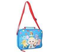 Cocomelon Sac à déjeuner isotherme réutilisable avec poignée rouge pour enfants