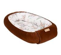 Cocon bébé, réducteur de lit, nid bébé, douillet (couleur: marron, Safari)