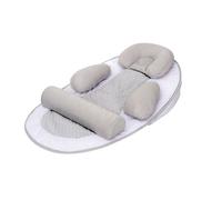 Cocon De Sommeil Bébé TINEO - Cale Bébé - Plan Incliné 10° - Évolutif - Ajustable - Amovible - 0-3 mois - Cale Tête Bébé - 58x40cm