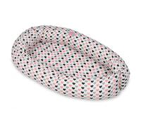 Cocon Gigoteuse Coeurs Roses-Noirs-Gris