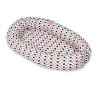 Cocon Gigoteuse Coeurs Roses-Noirs-Gris