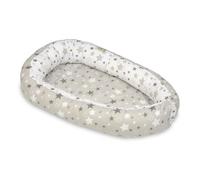 My Velinda Gigoteuse cocon 100% coton – Étoiles grises et blanches sur fond gris