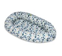 Cocon gigoteuse motifs triangles bleus